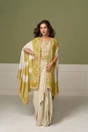 Ruhi By Gulkayra Real Chinon Heavy Work Indo Western Collections